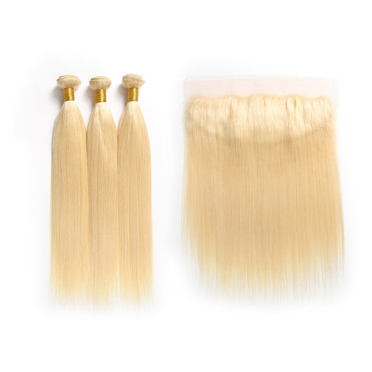 613 Blonde Bundles (3) + Frontal Deal