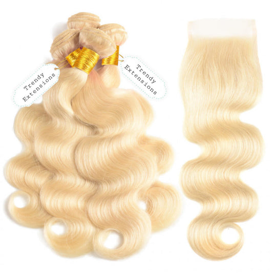 613 Blonde Bundles (4) + Frontal Deal