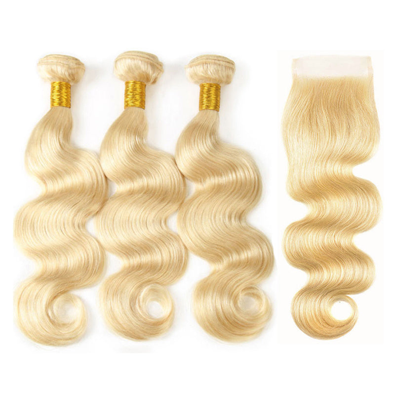 3 Blonde Bundles w/ Closure Deal